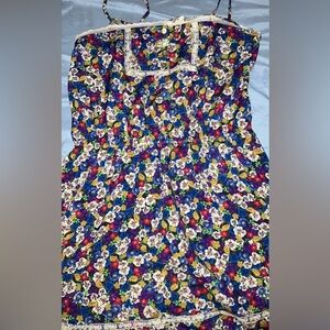 Y2K floral dress